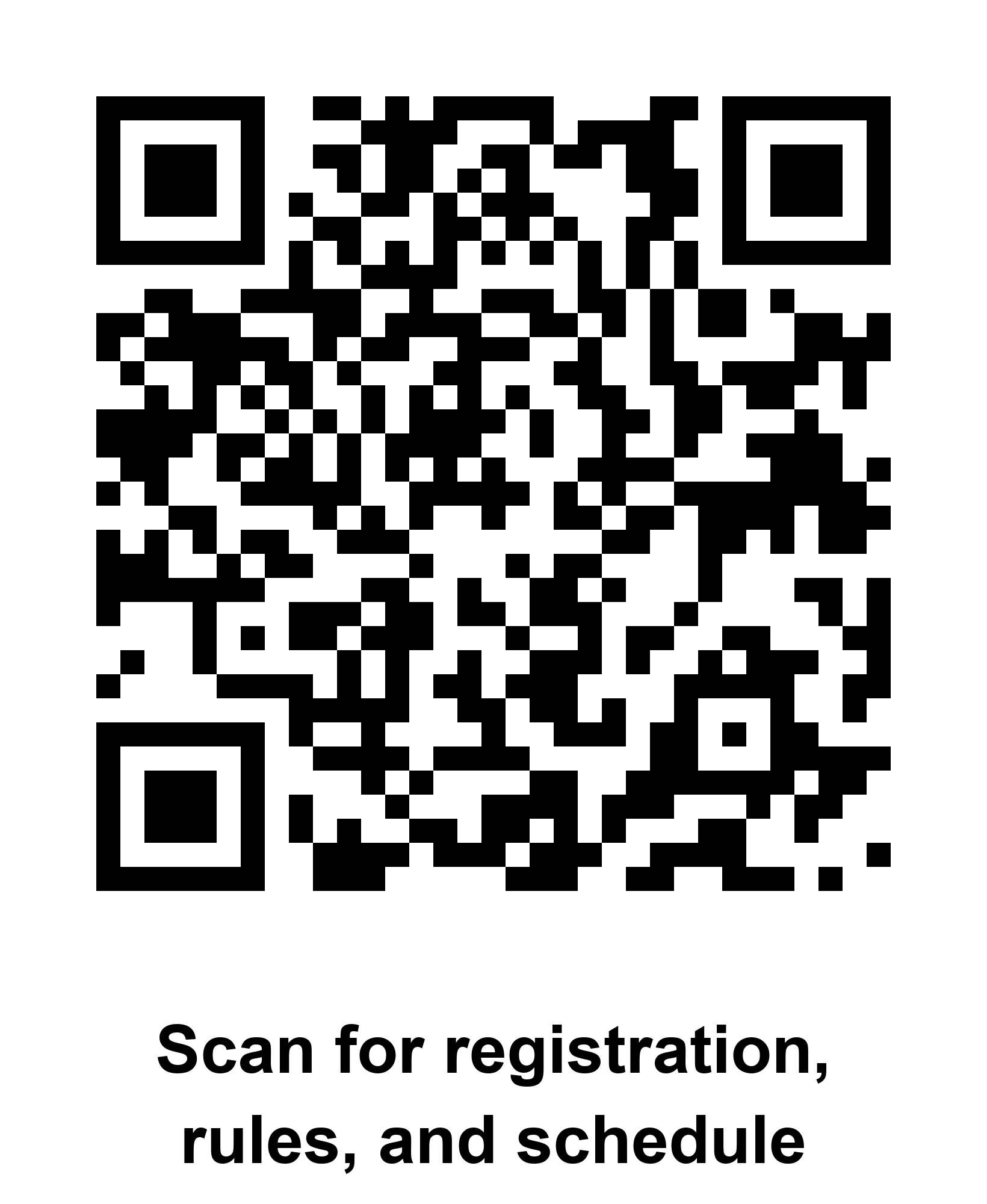 QR code to register at taekwondofestival.com